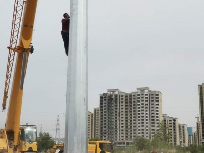 河北10kv电力钢杆 电力钢管杆 钢管塔重量图3