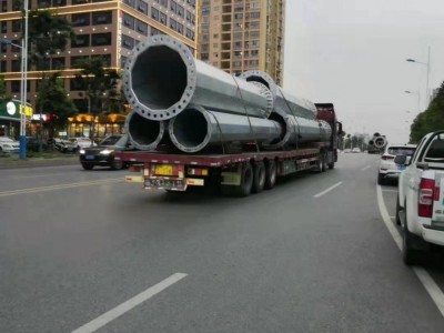 河北10kv电力钢杆 电力钢管杆 钢管塔重量图2