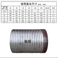 钢丝绳电动葫芦卷筒