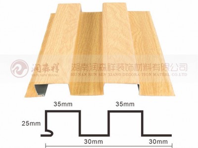 招牌用长城板波浪板/幕墙门头长城板波纹板/背景墙长城板波浪板图3