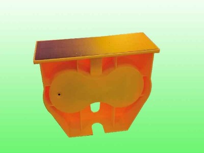 太阳能同步警示灯 太阳能小雾灯 仿生猫眼灯生产厂家图2