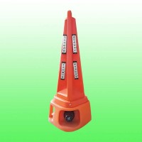 “白银高速专用声光路锥